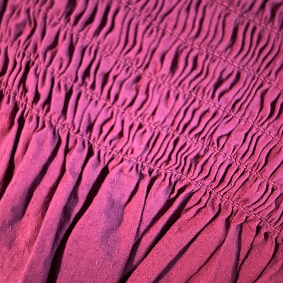 Anthropologie Smocked Mini Skirt -XL - Picture 2 of 5